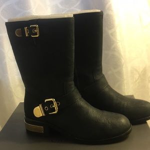 Vince Camuto leather boots. Well kept boots